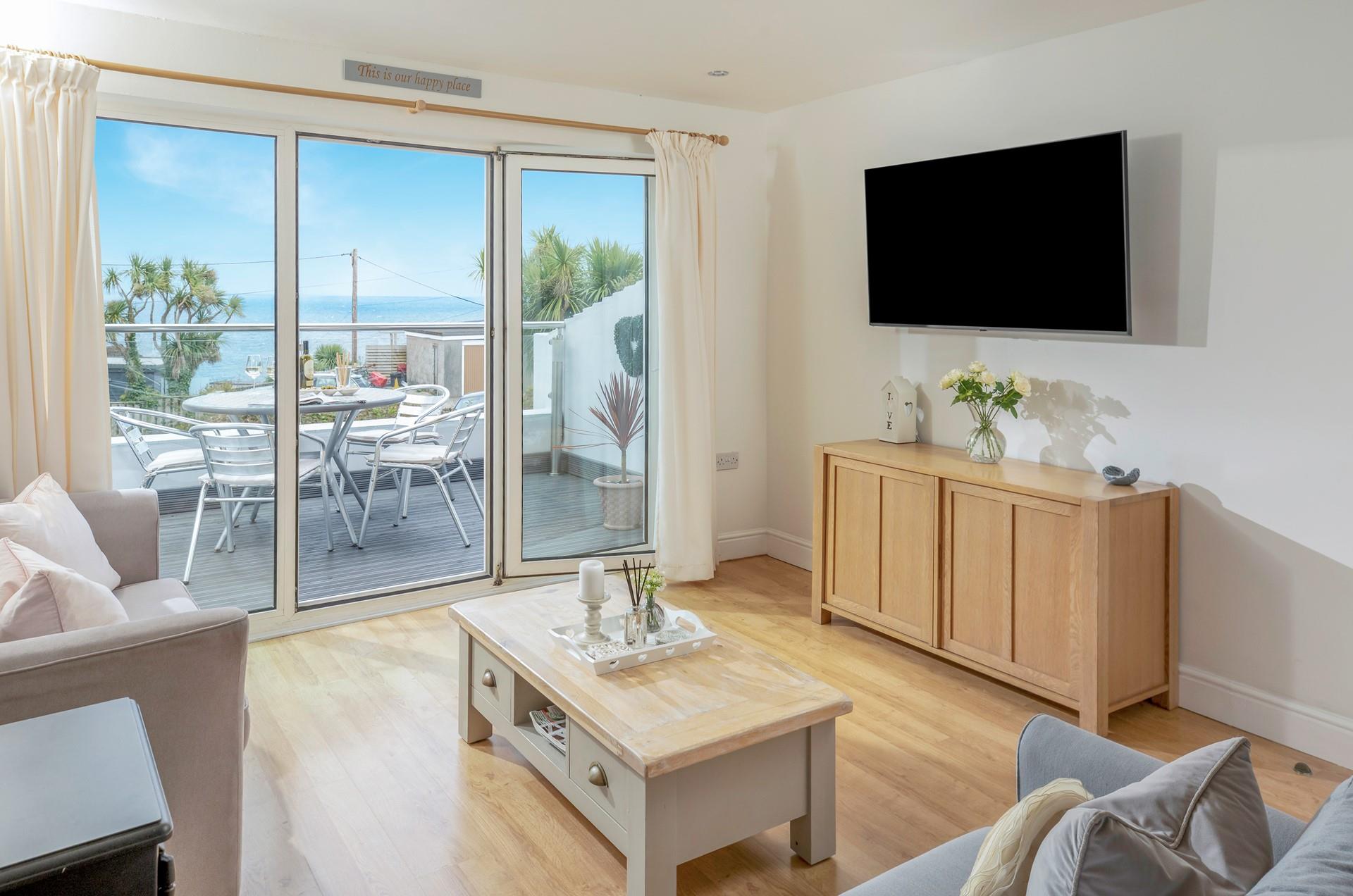 Floor to ceiling windows mean you can enjoy the views all year round.