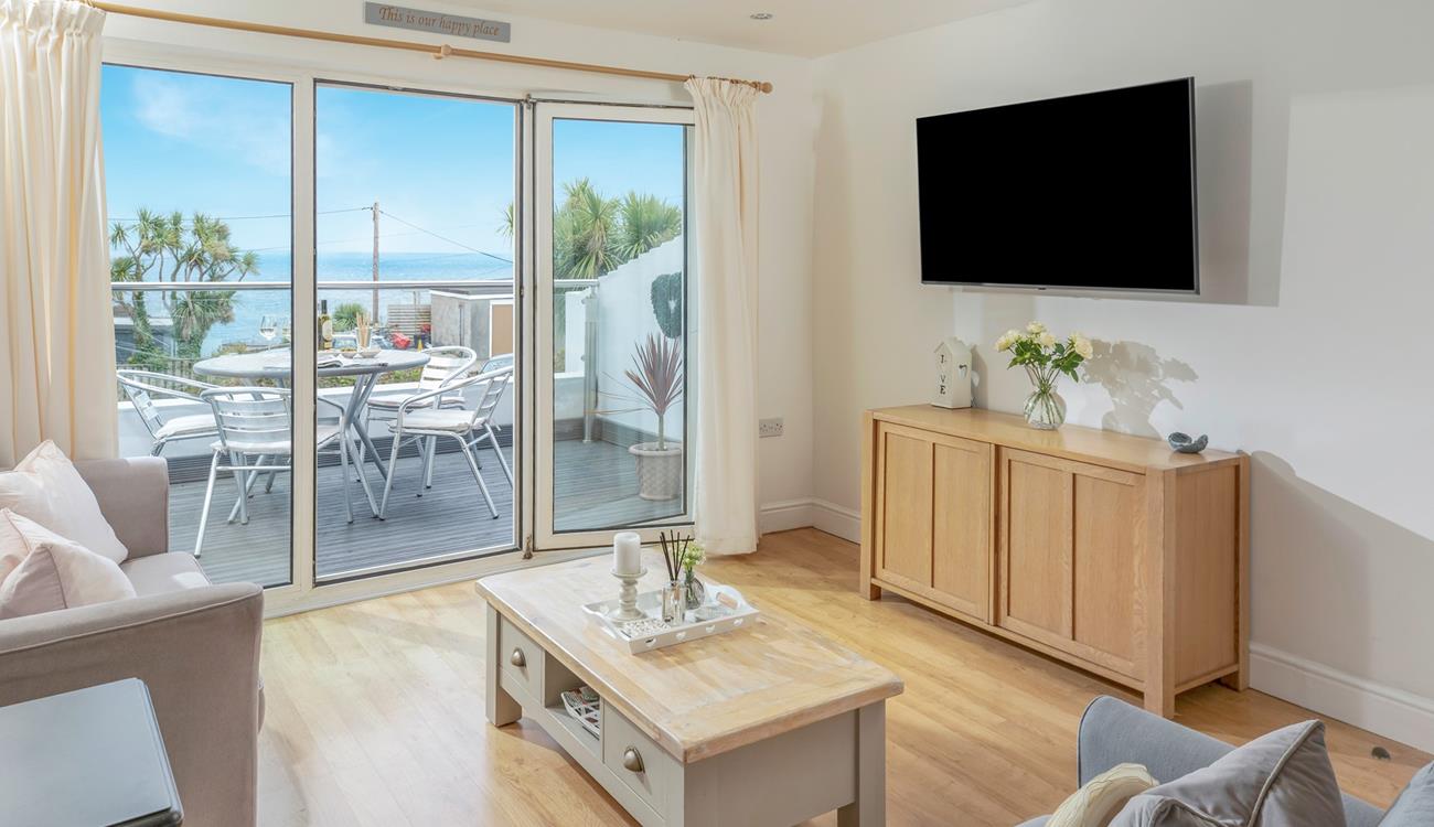 Floor to ceiling windows mean you can enjoy the views all year round.