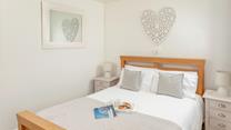 You'll sleep soundly in the comfortable double bed.
