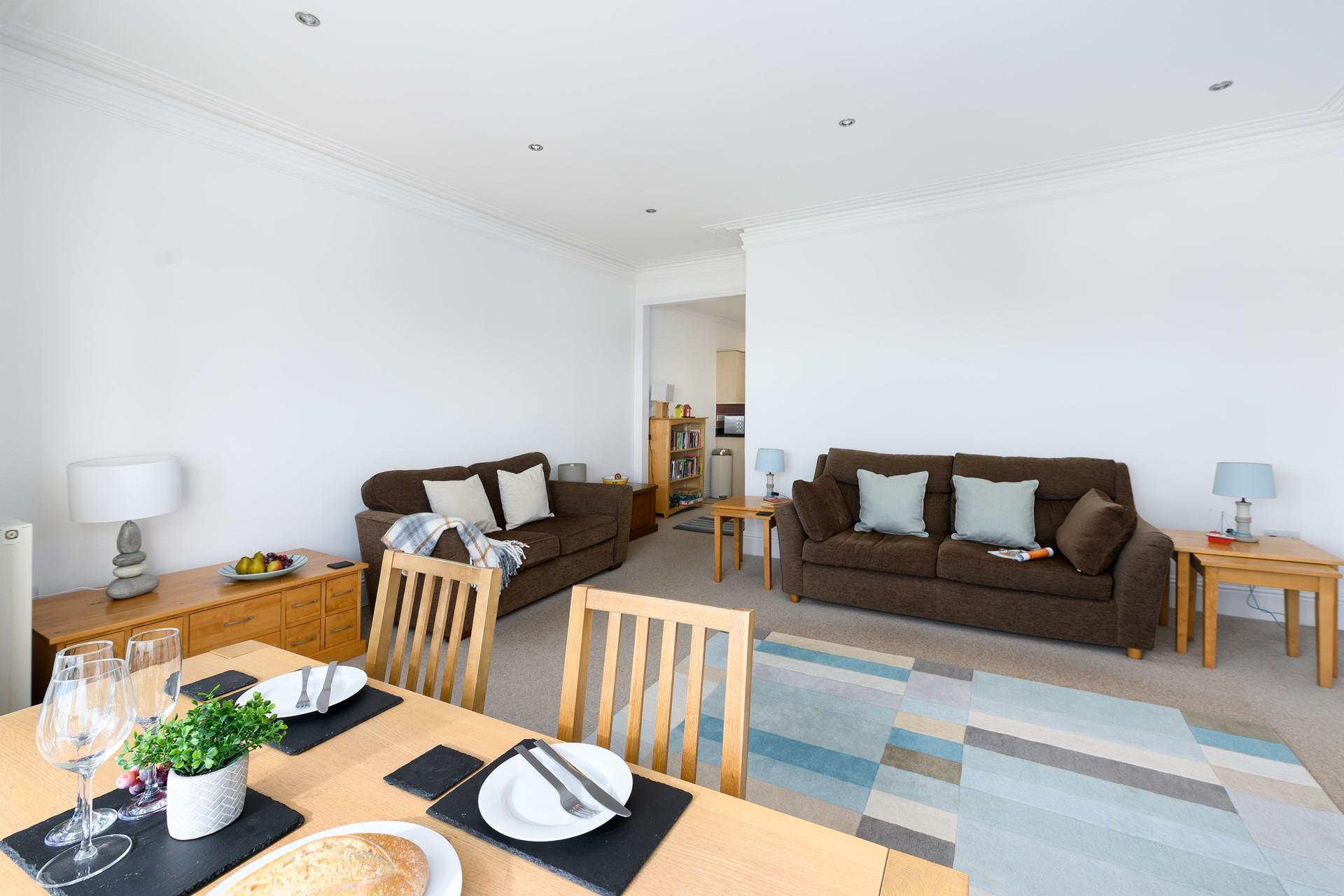 Sink into the sofa and enjoy a cosy evening in with a glass of your favourite wine.