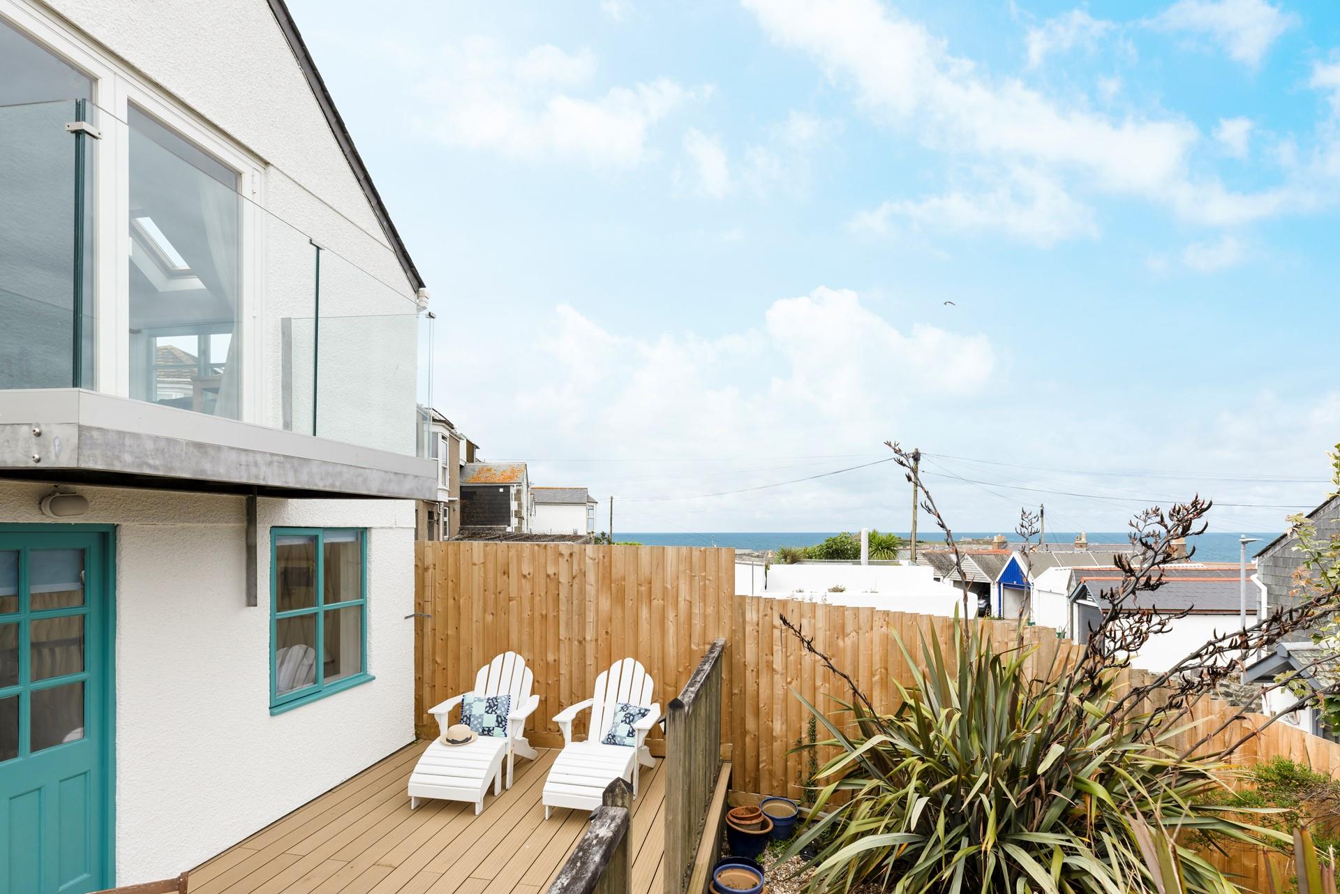 Soak up the sun on the loungers.