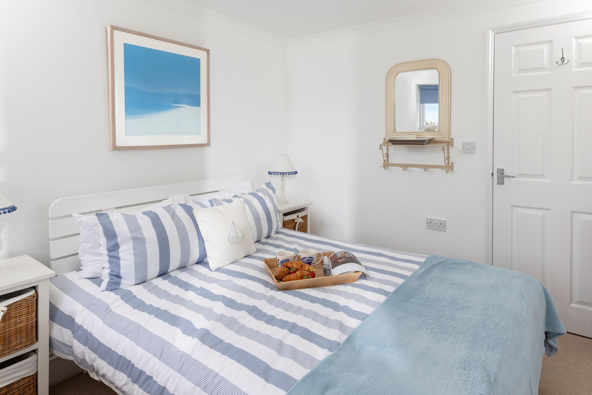 Sink into the soft sheets and drift off for a dreamy night's sleep.