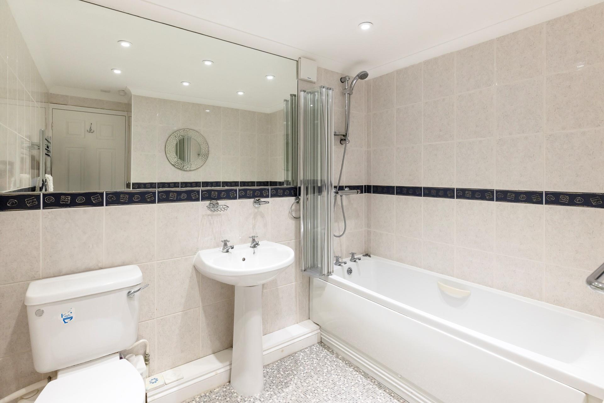 Start the day with an invigorating shower. 