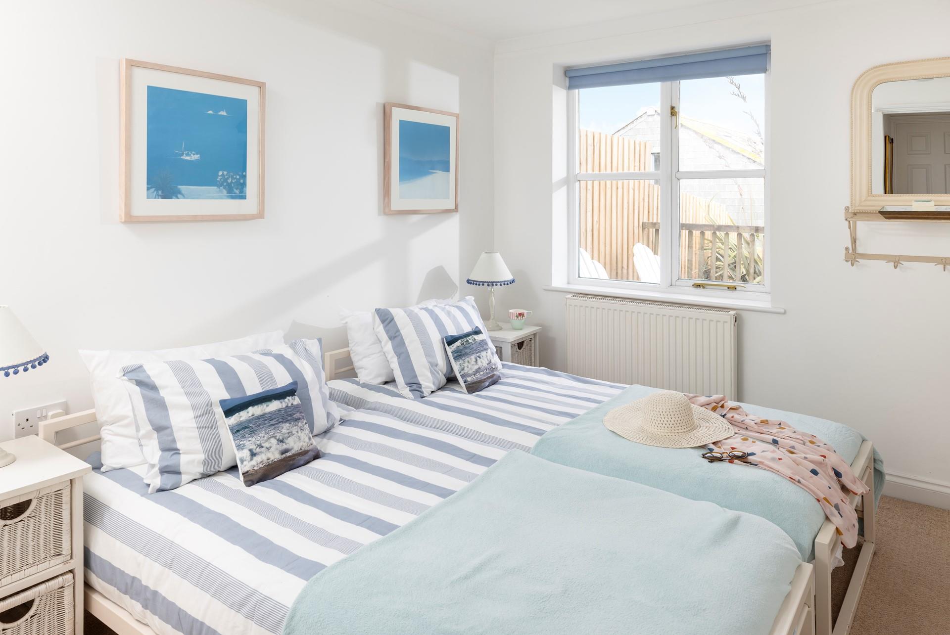 The twin bedroom is great for tired little ones to rest at the end of the day.