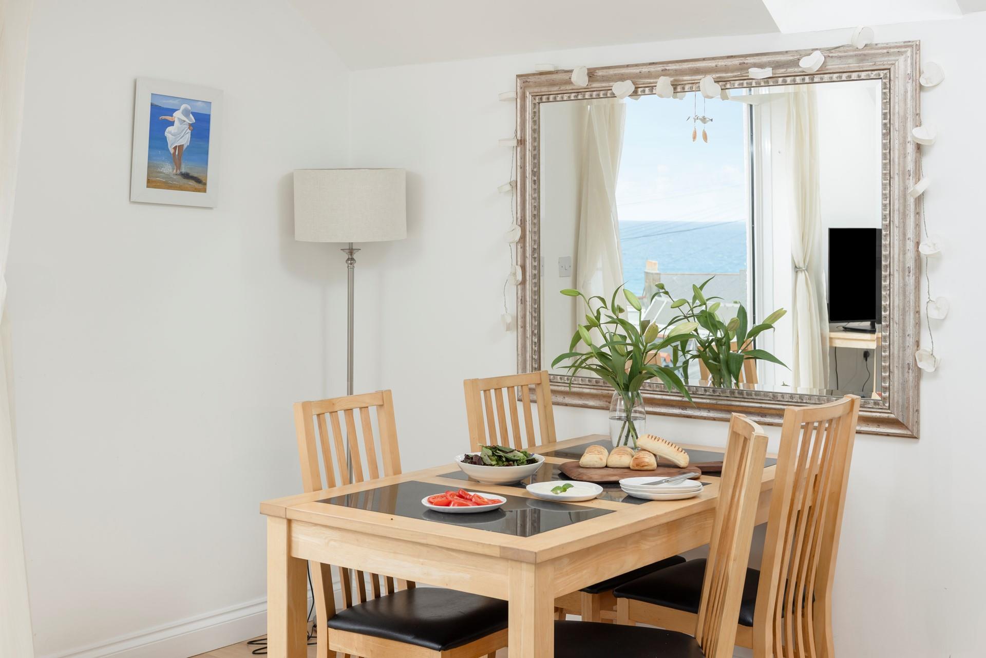 Treat yourself to a delicious meal at the end of a day in St Ives.
