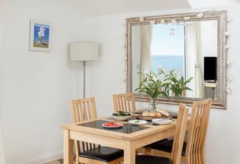 Treat yourself to a delicious meal at the end of a day in St Ives.