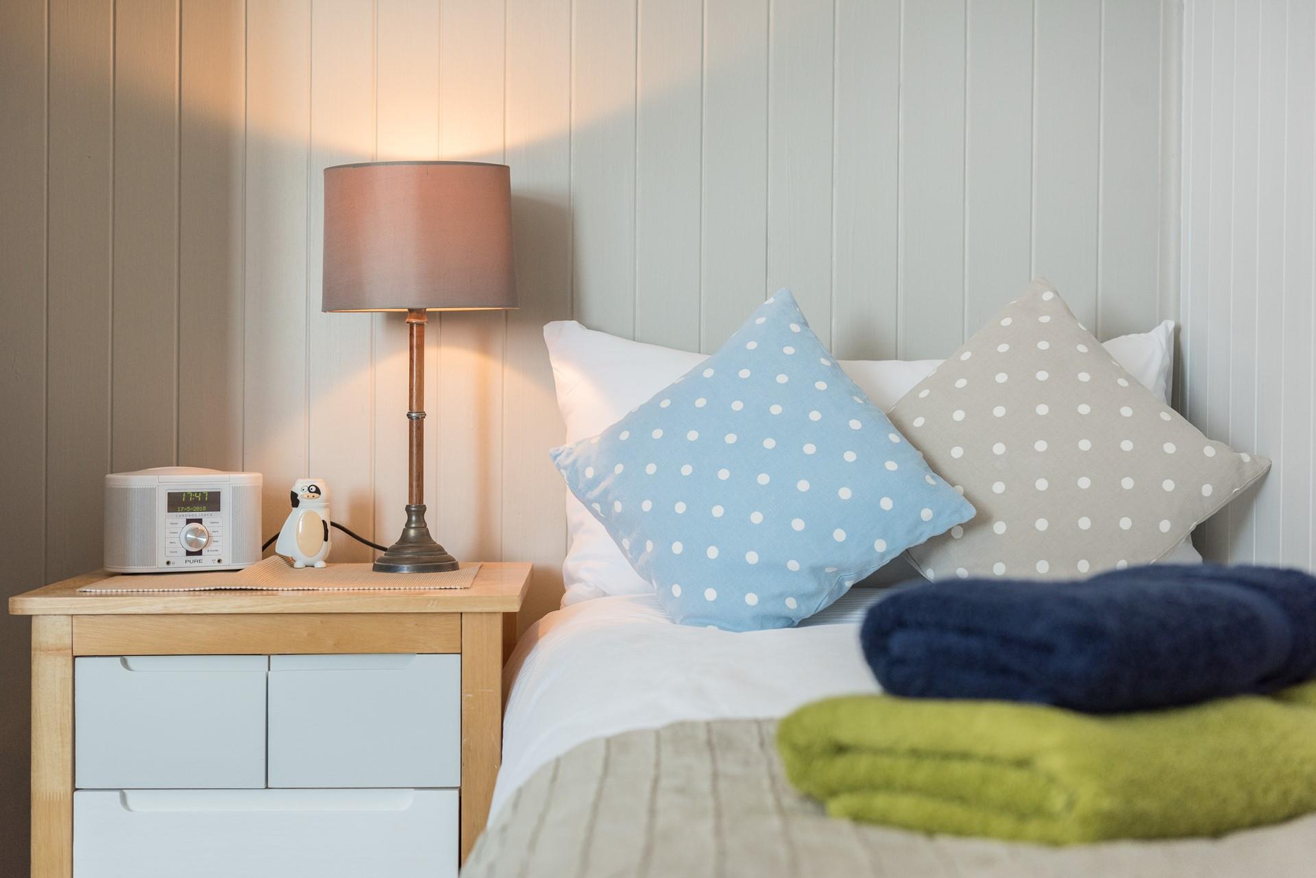 Kids will feel comfortable and cosy in bedroom 2. 