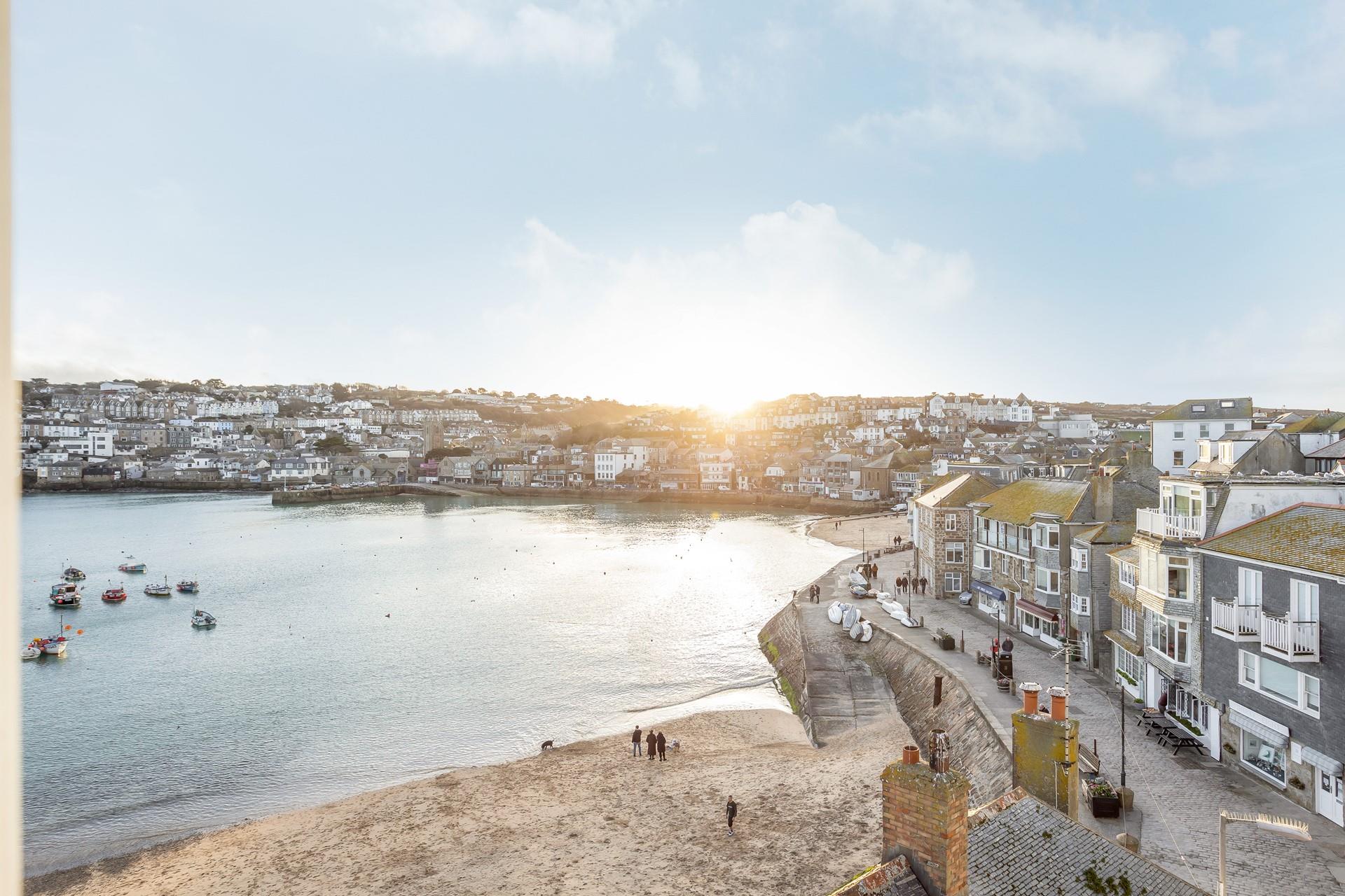 You'll enjoy stunning sunrises from the vantage point of Sunnyside Apartment 5. 