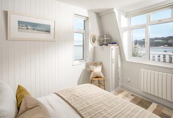 Beautifully bright, bedroom 1 benefits from dual aspect windows. 