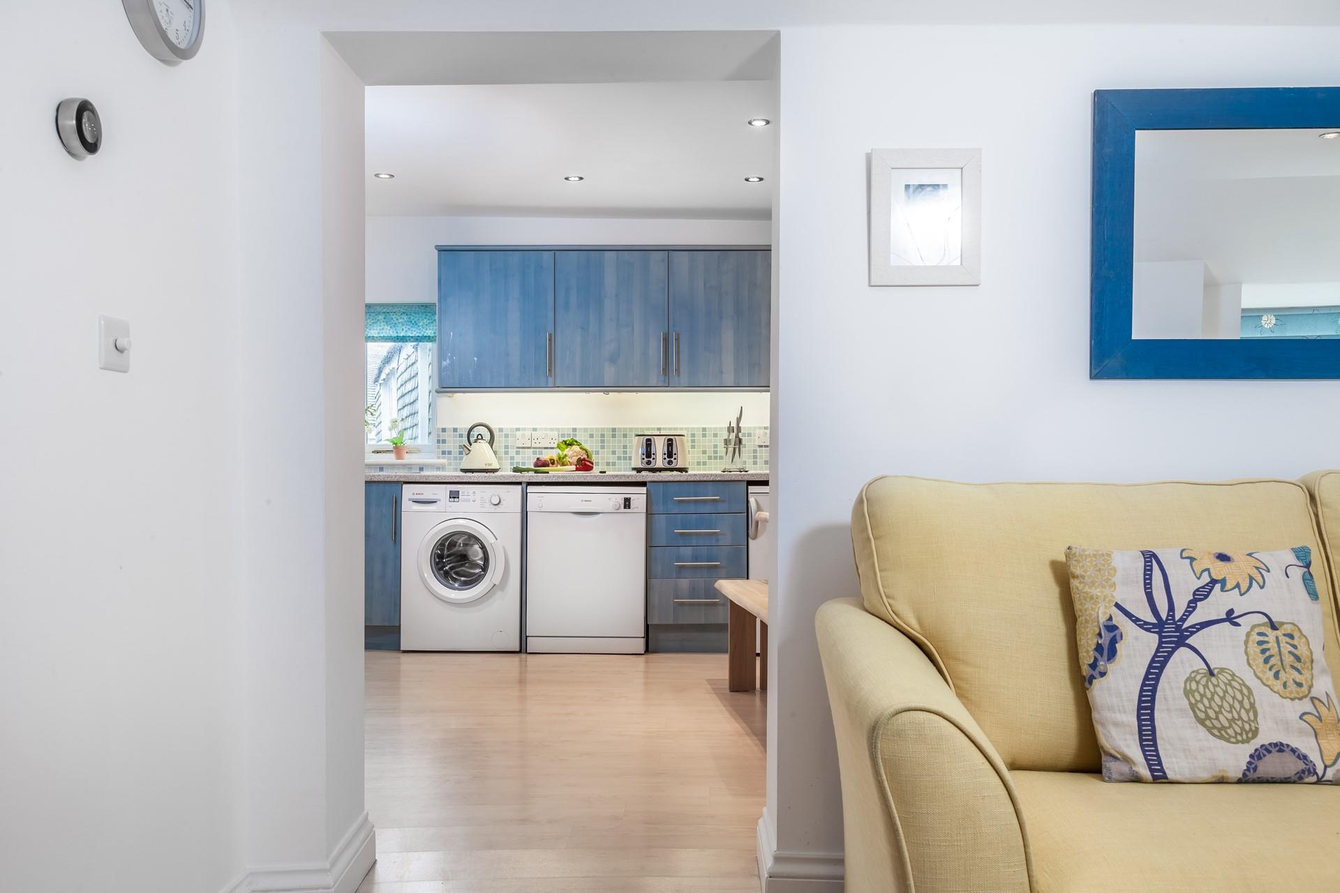 Once inside, The Cuddy is all on one level.