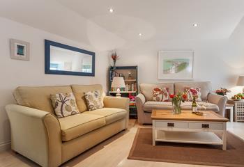 Spend evenings relaxing on the sofas and socialising with your loved ones.