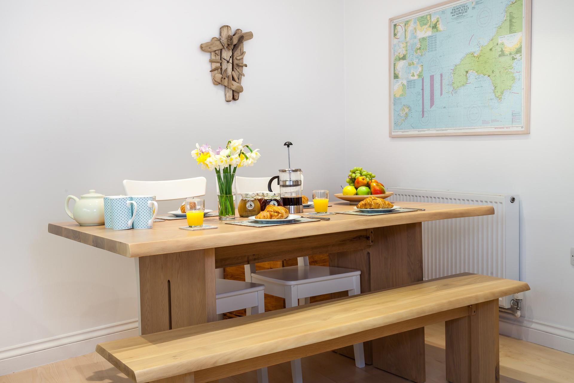 Why not pop into a local bakery and indulge in fresh pastries for breakfast? You're on holiday after all! 