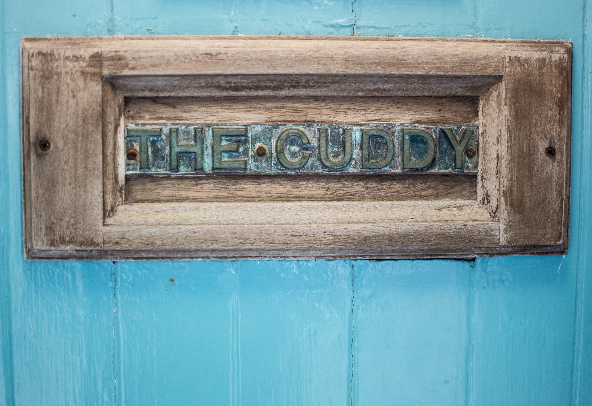 Unique signage helps make the property easy to find.