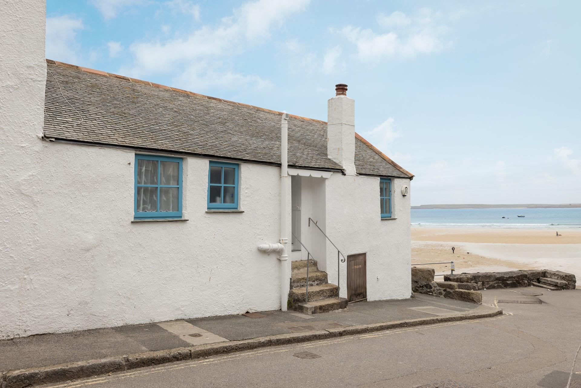 The Cuddy is in a spectacular spot next to Porthminster beach.