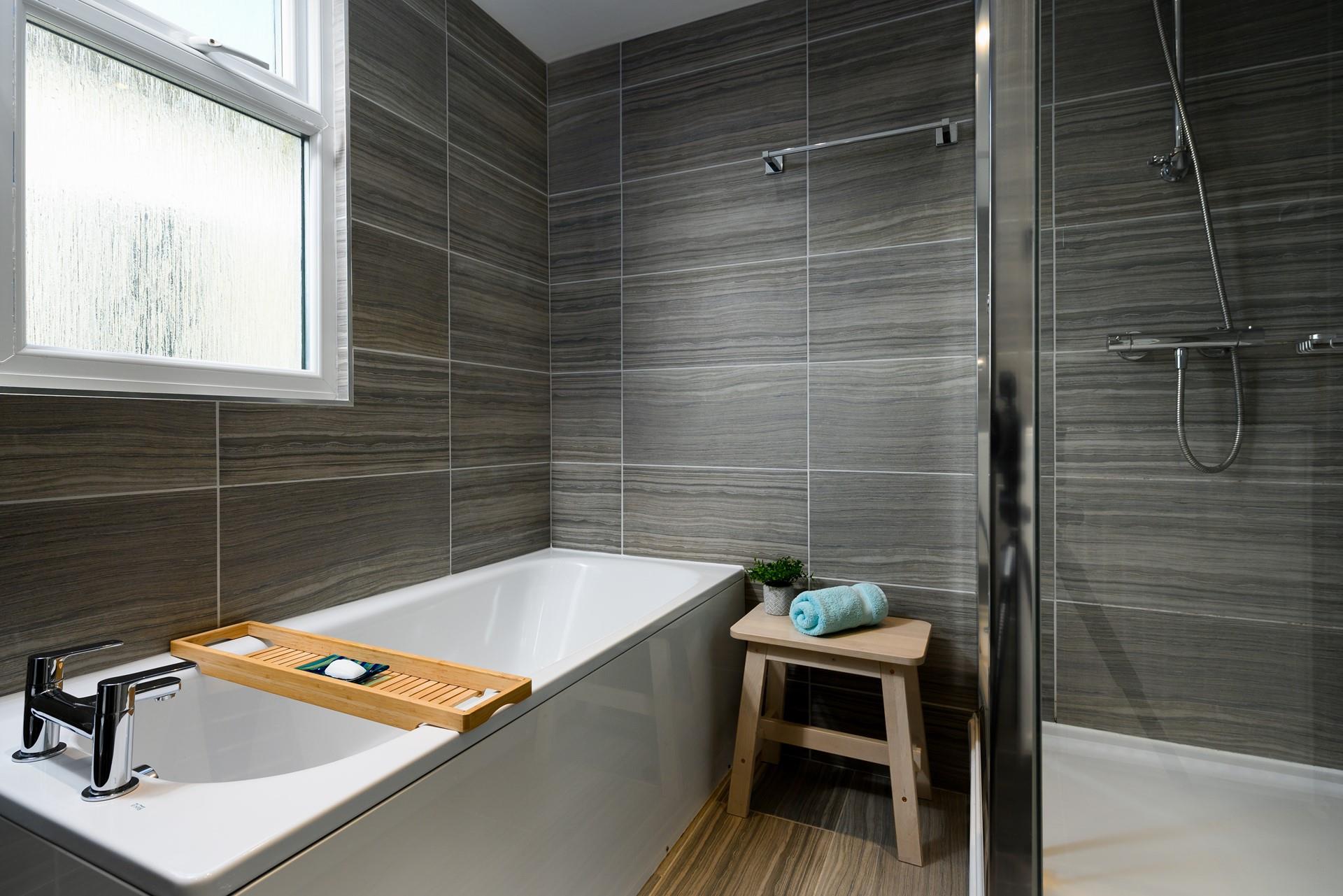 Wake yourself up with a hot shower to start your day!