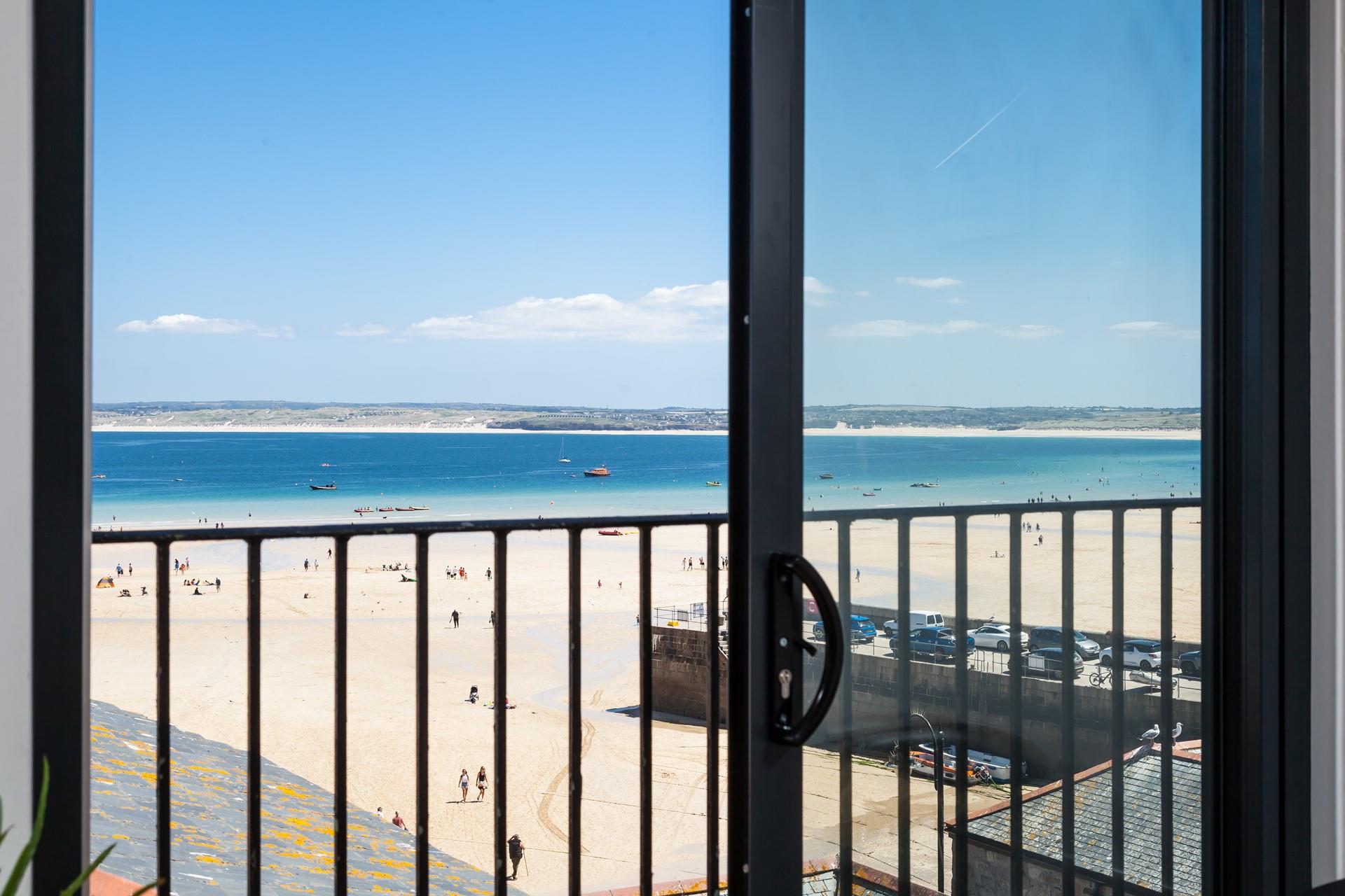 Throw open the doors and let the sea air drift in. 