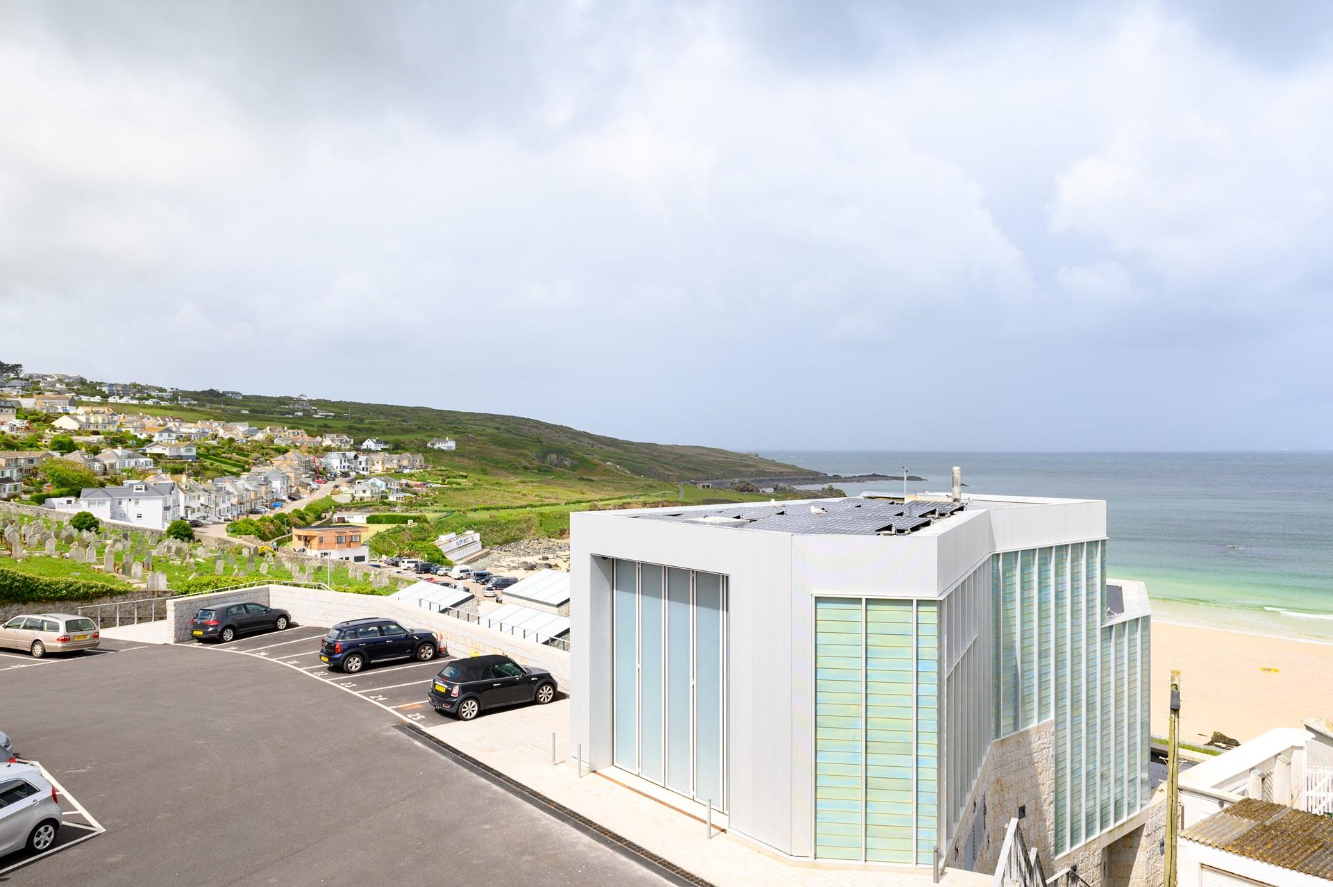 It is just a short walk down to beautiful Porthmeor beach.
