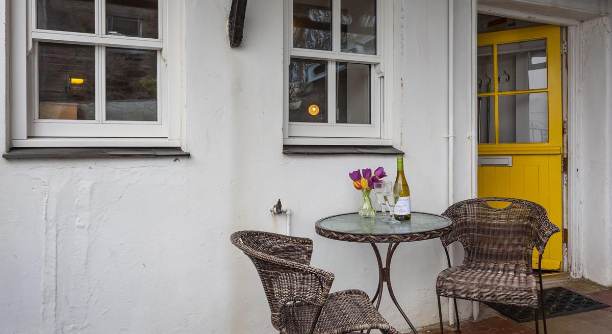 Enjoy the morning sun or cool down with an evening drink in the courtyard garden. 