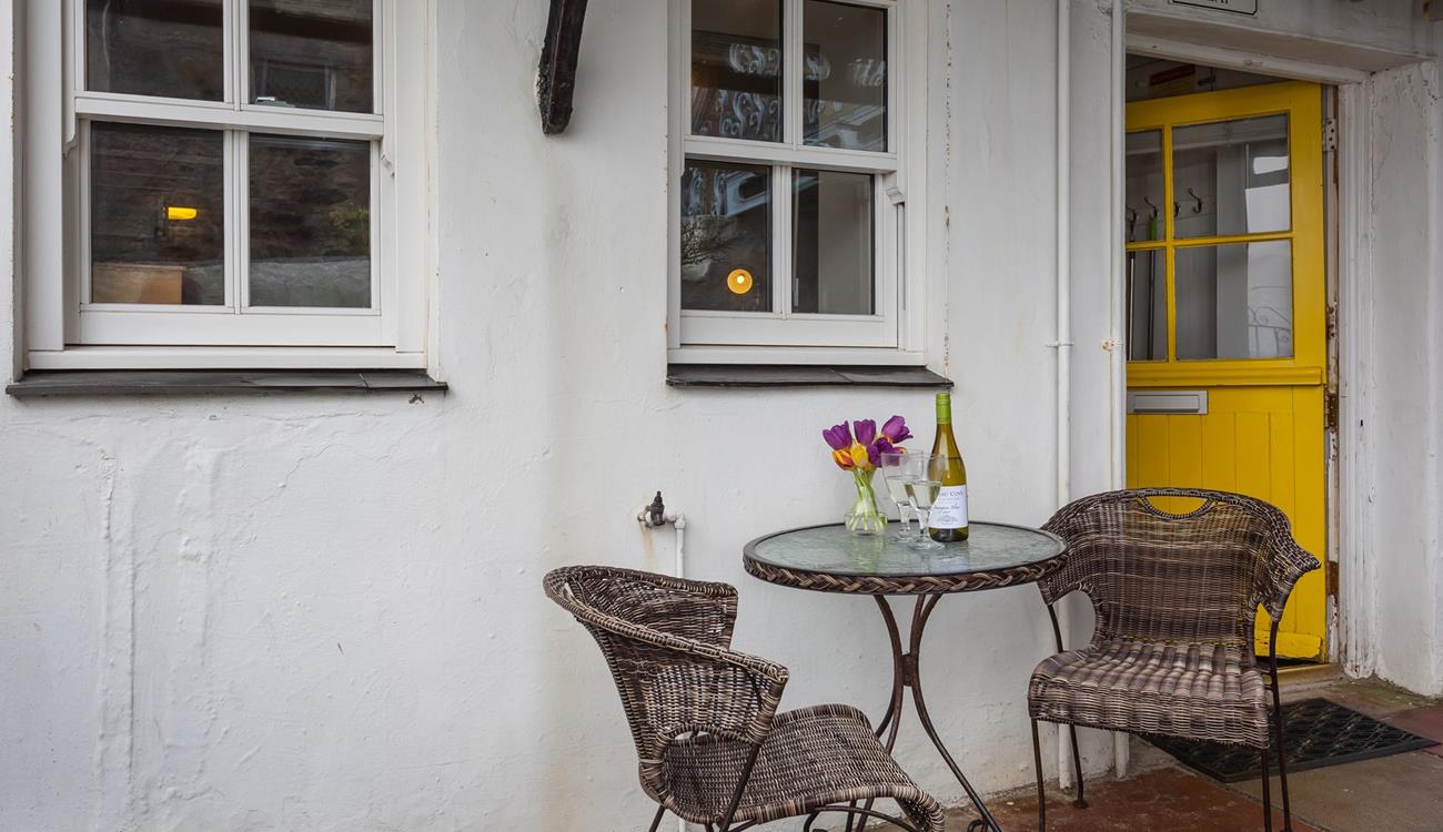 Enjoy the morning sun or cool down with an evening drink in the courtyard garden. 