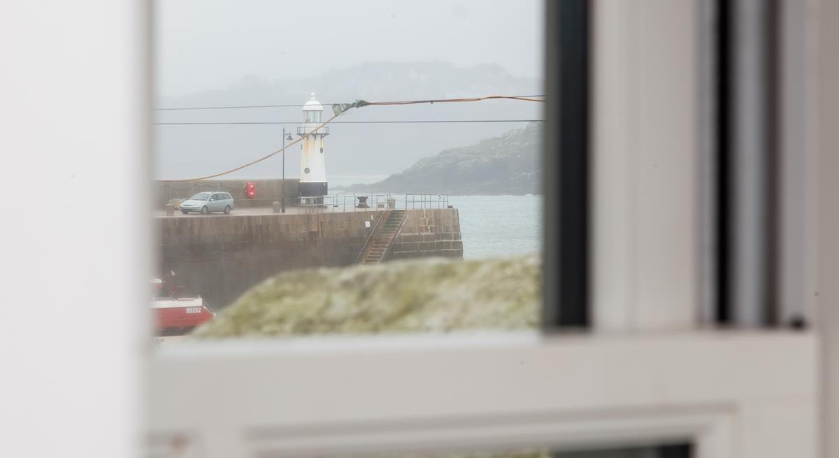 You can spot Smeaton's Pier whilst doing your washing up.