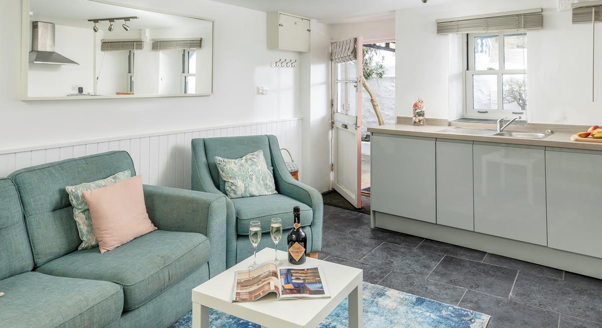 The Stowaway is just steps from the harbour front.