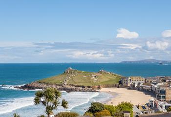 You are just a short walk away from Porthmeor.