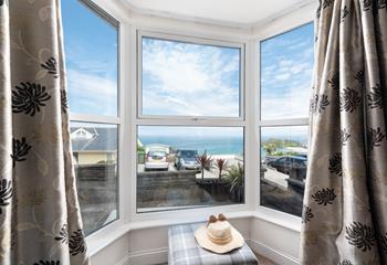 Sit and relax by your window gazing at the stunning sea views.