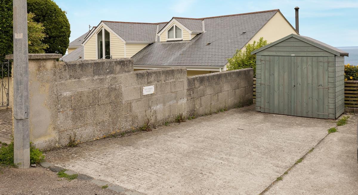 There's a private parking space with storage for all your beach gear.