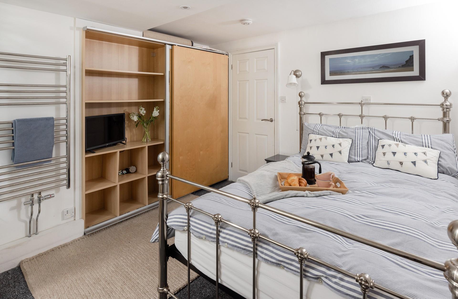 Sip your morning coffee in bed before heading out to explore St Ives.