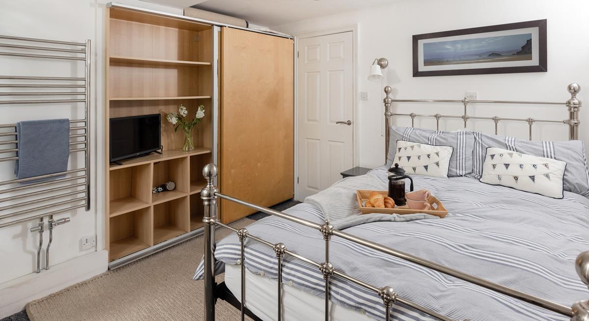 Sip your morning coffee in bed before heading out to explore St Ives.