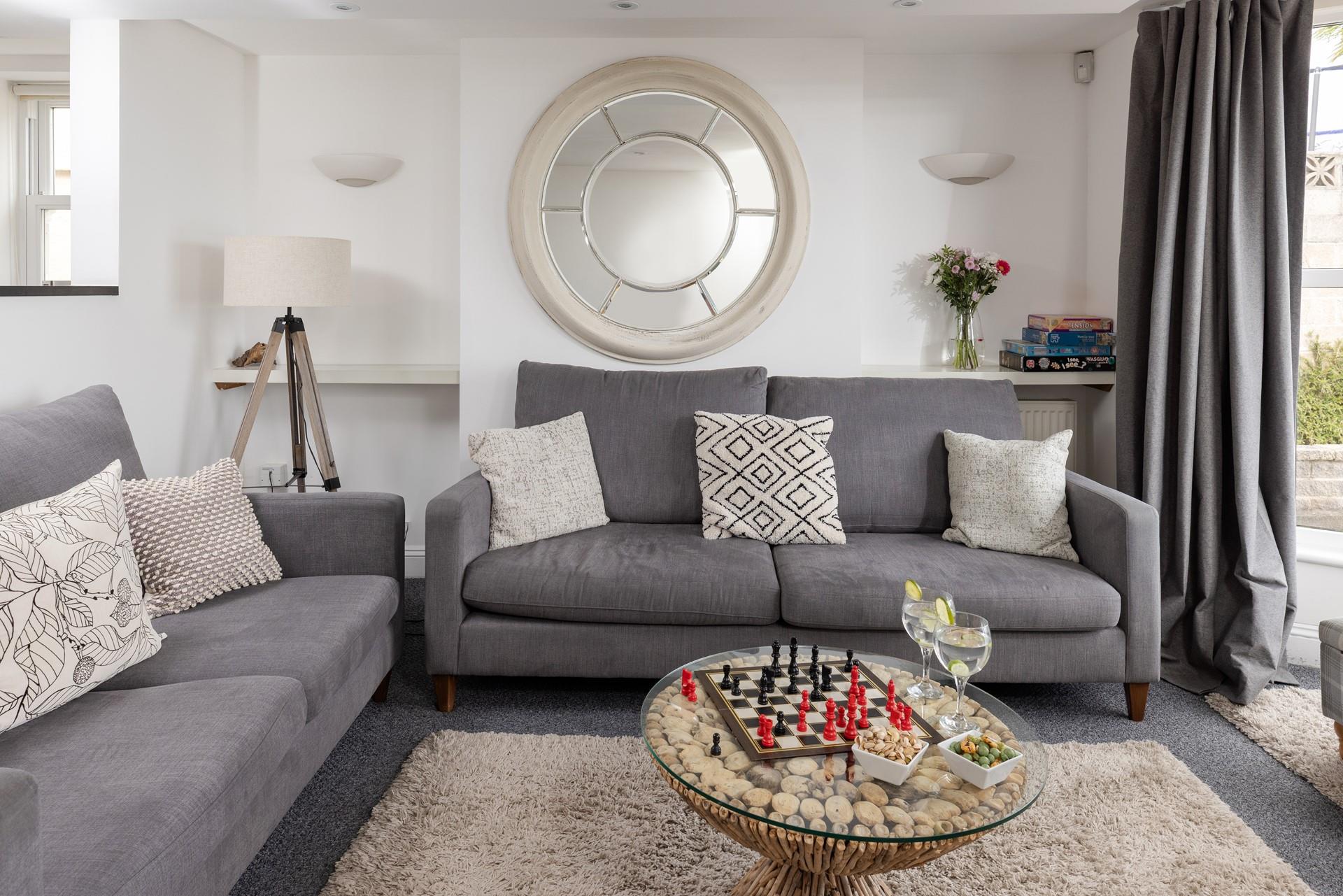 Sit back and relax with your favourite drink in hand.