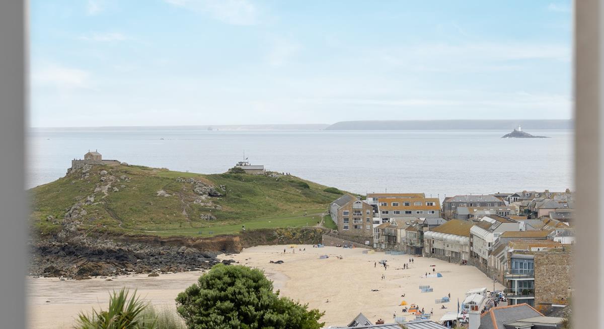 Blue Horizon is a short walk from the bustling lanes of St Ives.
