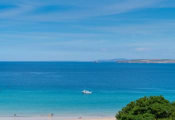 Spend sunny days soaking up the rays on Porthminster beach.