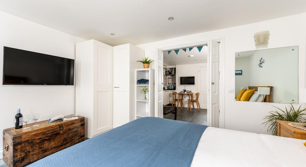 The stable door blends traditional features with modern living, giving guests the best of both worlds.