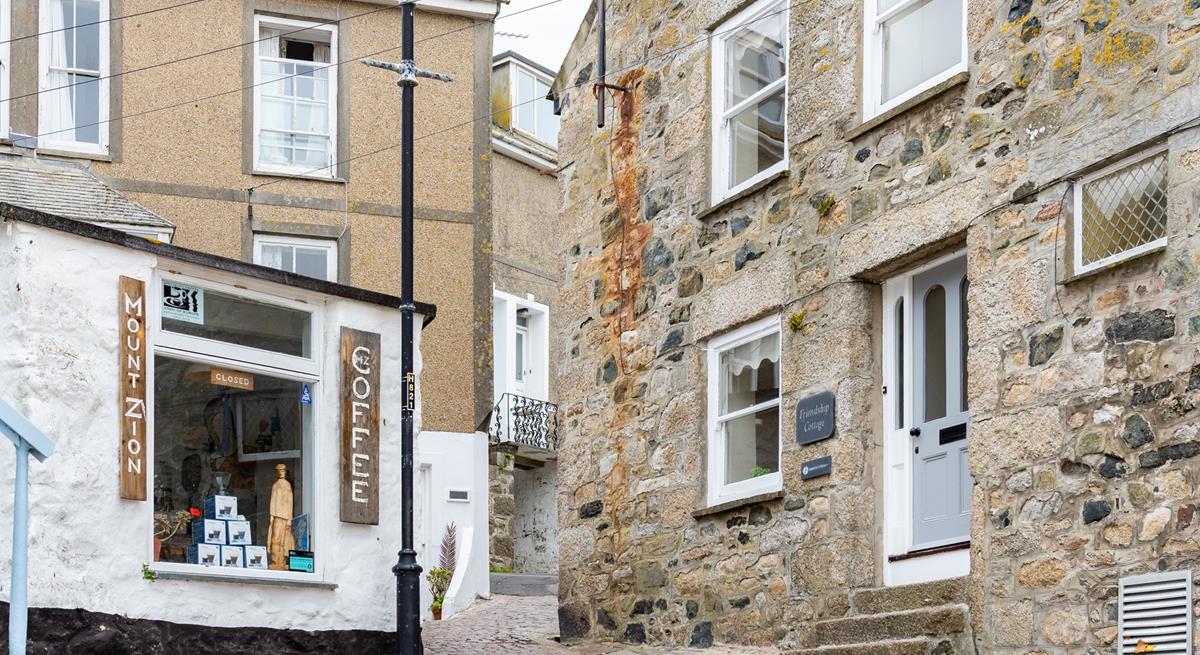 Wander out the door onto the cobbled streets and take a morning stroll along the harbour.