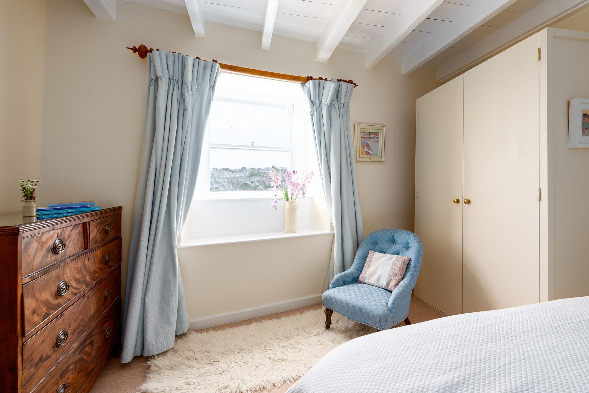 The armchair offers a tranquil spot to sip your morning coffee and watch St Ives slowly wake up.