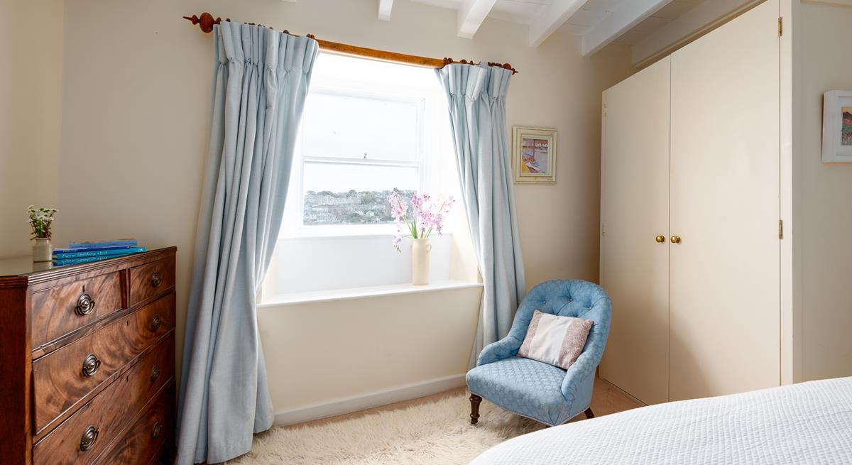 The armchair offers a tranquil spot to sip your morning coffee and watch St Ives slowly wake up.