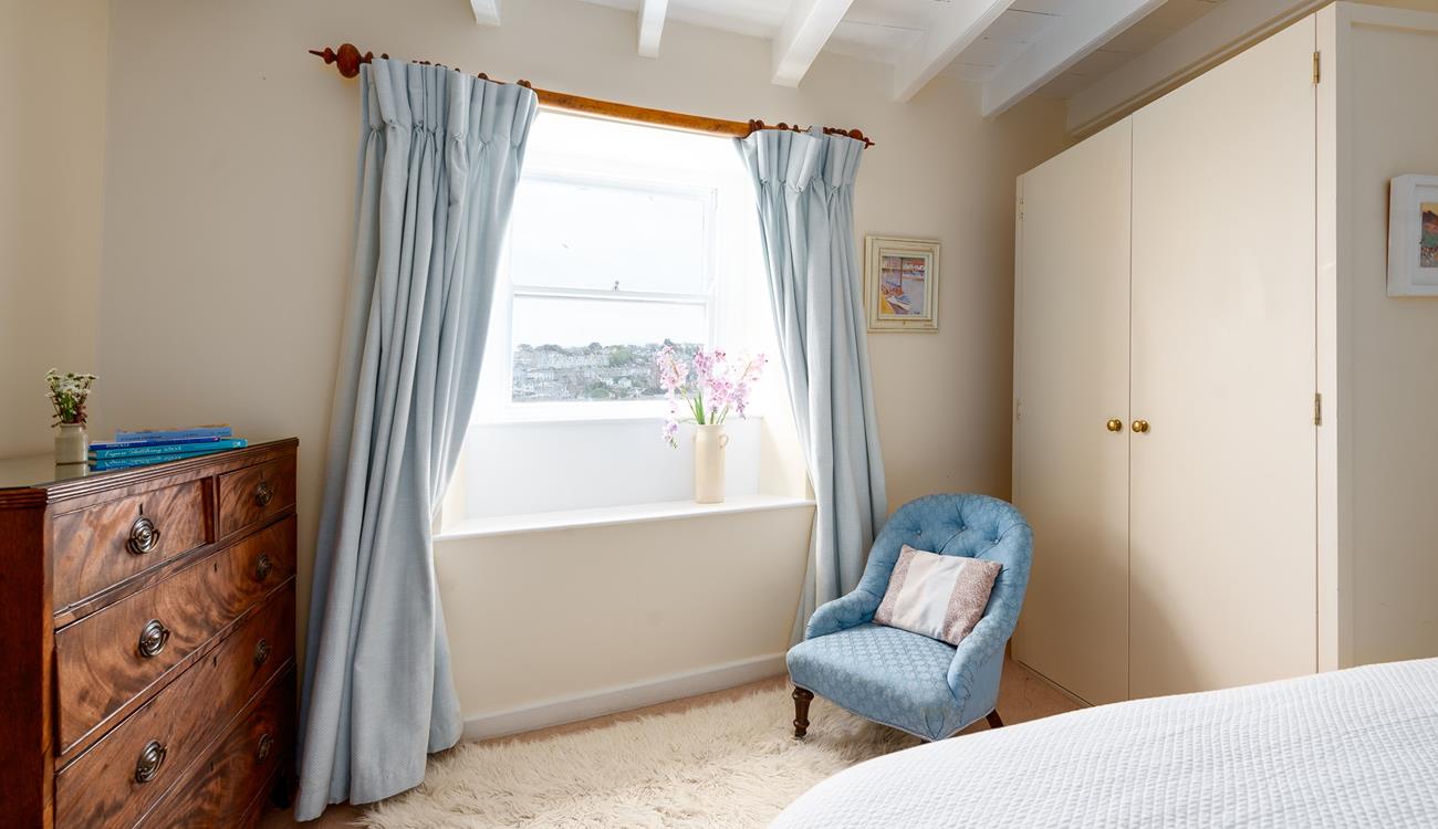 The armchair offers a tranquil spot to sip your morning coffee and watch St Ives slowly wake up.