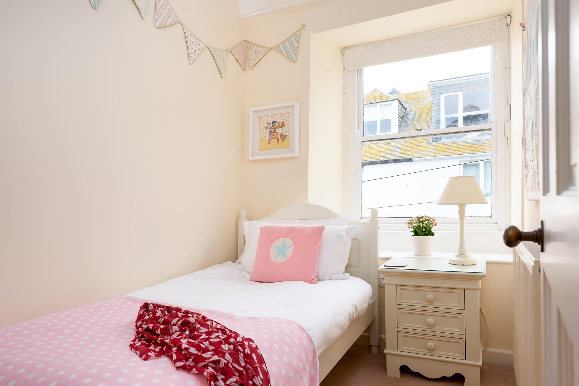 This adorable bedroom is sure to delight children!