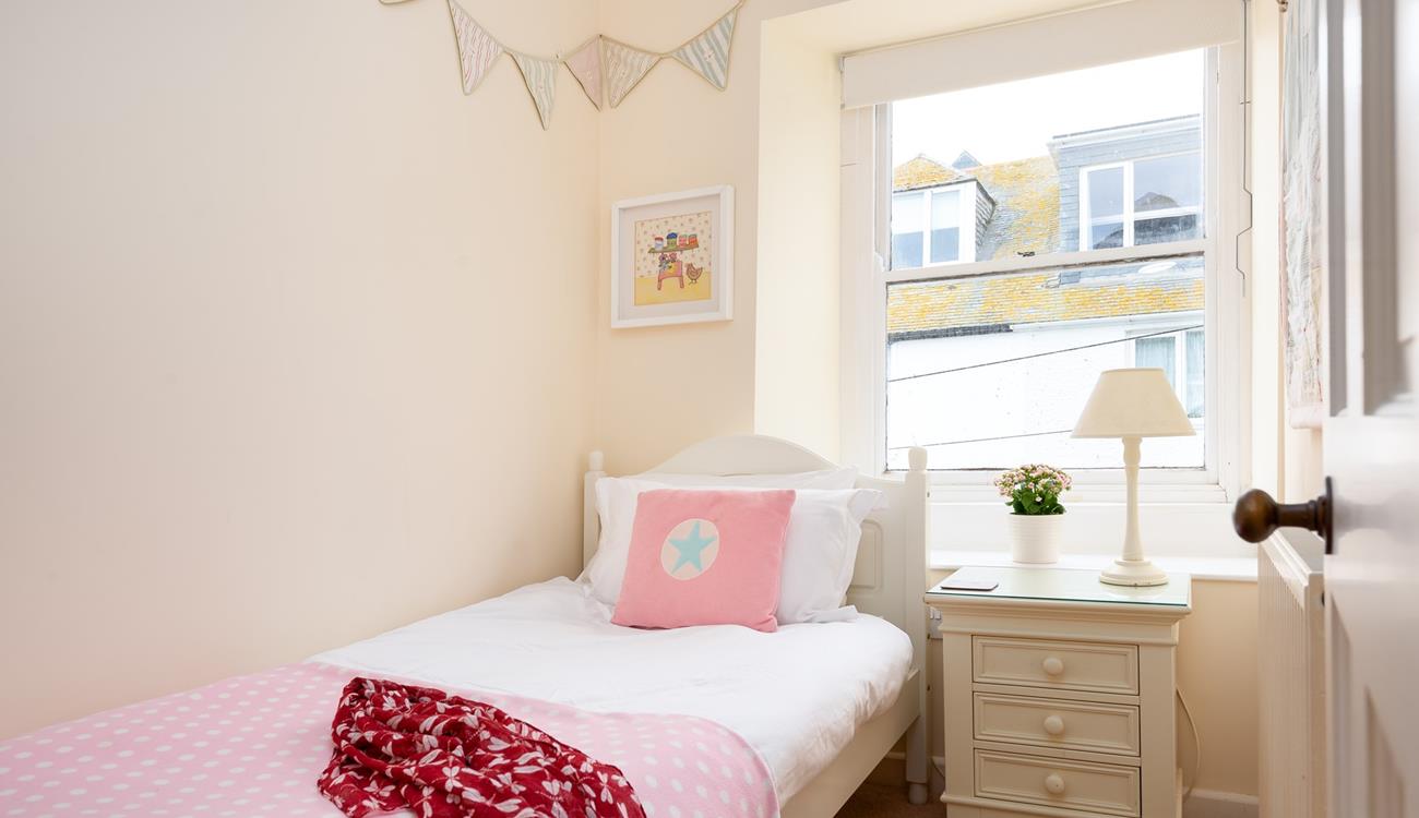 This adorable bedroom is sure to delight children!