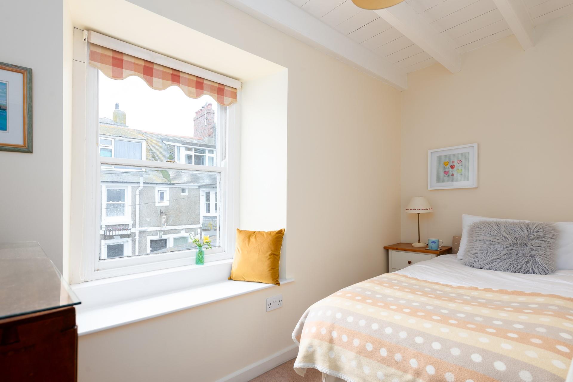 Daydream in the window seat with nothing on your agenda but relaxation. 