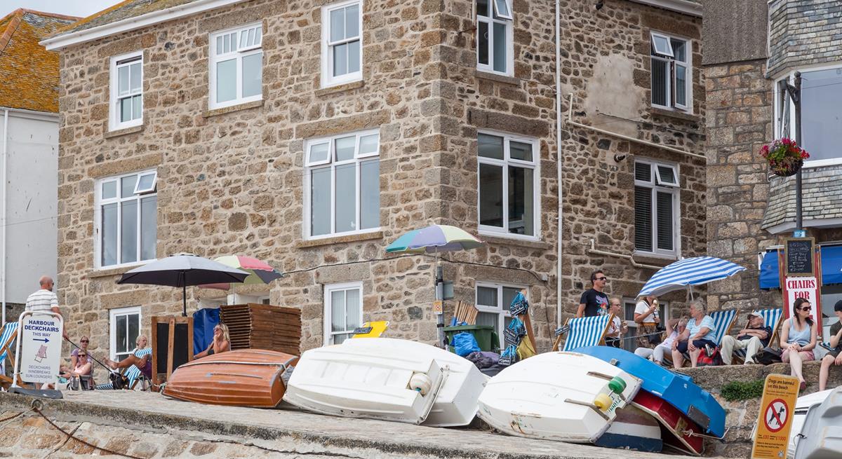 St Ives Harbour is a delightful place with picturesque streets and beaches.