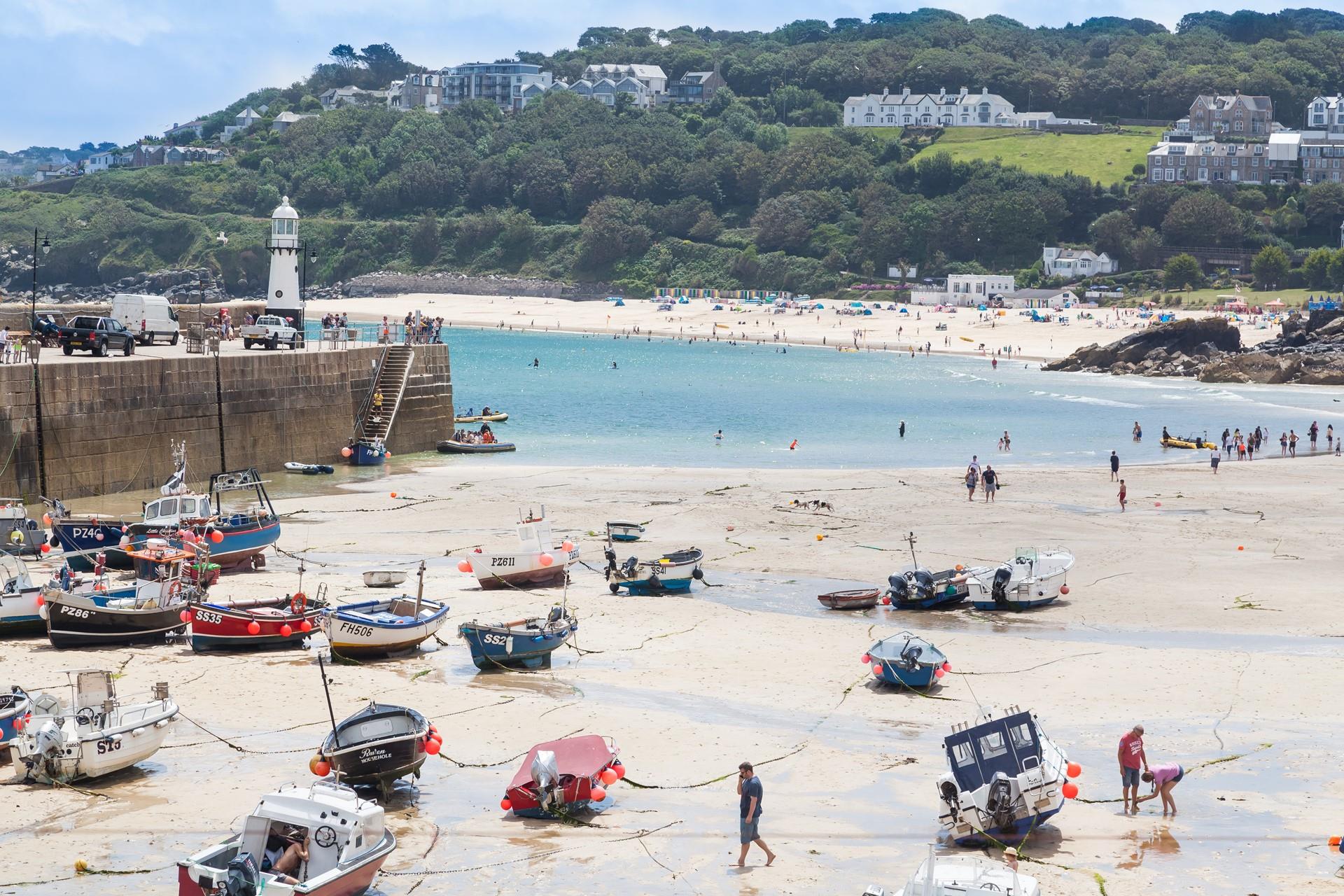 Take a peaceful morning dip in the turquoise waters.