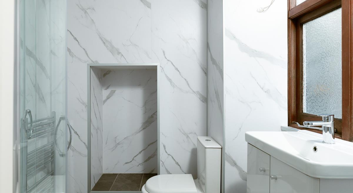 Take warm fluffy towels from the heated rail after a morning shower.