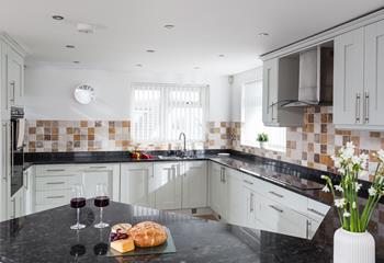 Modern and filled with all the appliances you need, you can rustle up hearty family favourites in the kitchen.