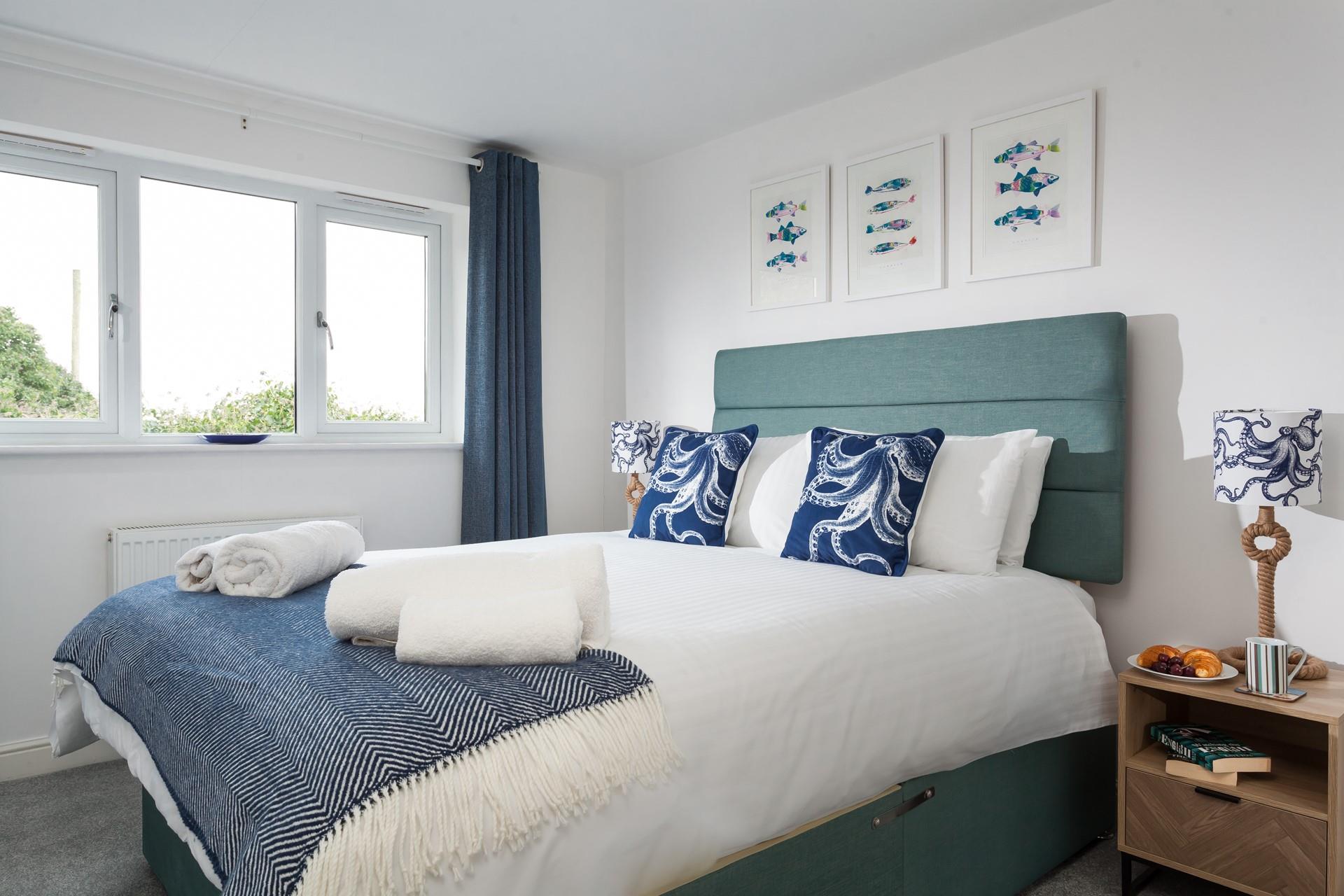 The bedrooms are all stylishly decorated and provide the perfect comfortable base to return to.