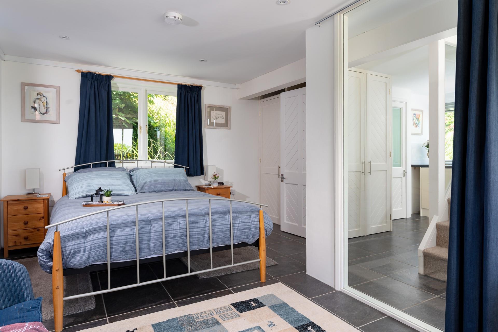 Sip your morning coffee in bed before heading down for a sun-filled day at the beach.