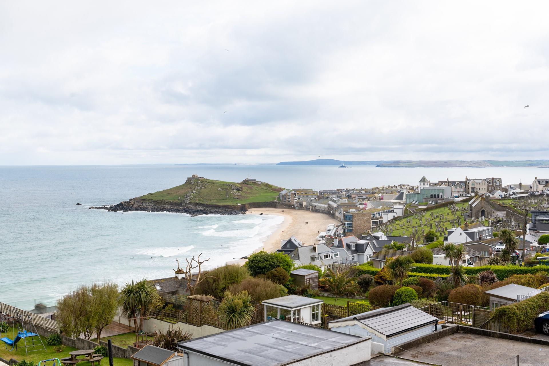 Make the most of the striking views and the close proximity of the beach.