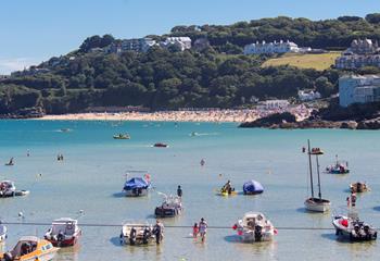 You could not have a more sensational location for a seaside break in St Ives!