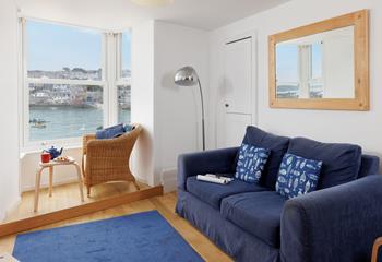 You could daydream for hours in this bay window.